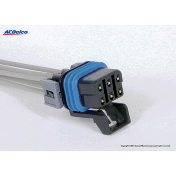 ACDelco GM Original Equipment PT246 6-Way Female Black Multi-Purpose Pigtail
