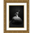 thumbnail image 1 of Petrocca, Domenico 17x24 Gold Ornate Wood Framed with Double Matting Museum Art Print Titled - Dreaming, 1 of 4