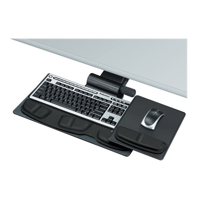 Fellowes Professional Series Premier Keyboard Tray - Keyboard/mouse tray - black