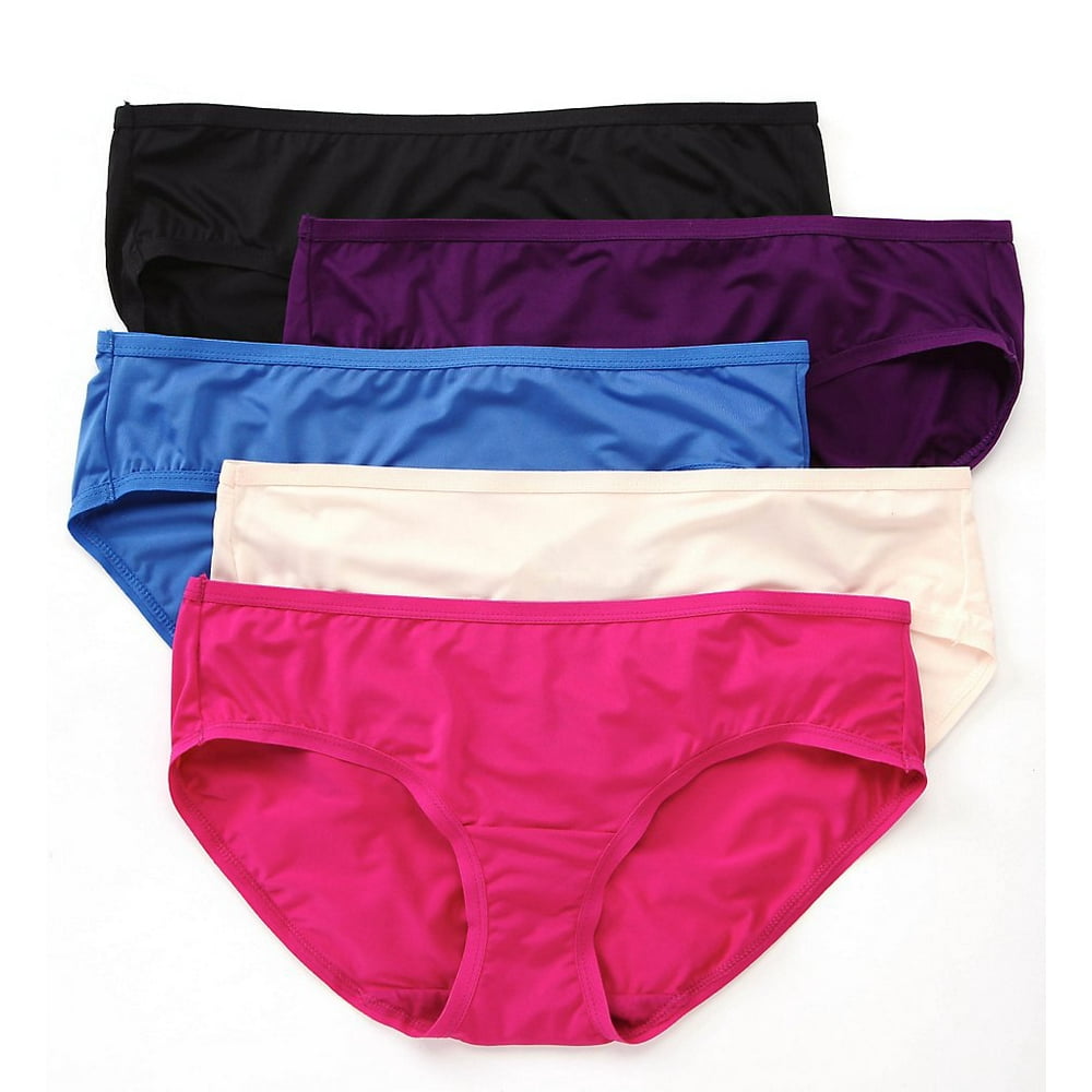 Fruit of the Loom Fruit Of The Loom 5DMFH01 Assorted Microfiber Hipster Panties 5 Pack