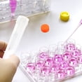 thumbnail image 2 of SHISUYAN 20pcs Plastic Tube With Lid 10ml Sample Test Tube Small Storage Bottle Liquid Vial, 2 of 9