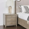 thumbnail image 3 of Jennifer Taylor Home Dauphin Gold Accent End Table Grey Cashmere, 3 of 15