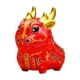 thumbnail image 1 of Figuras de dragón del Año Chino, alcancía, estatua decorativa, plato de recuerdo Rojo, 1 of 9