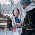 thumbnail image 4 of GEDUX 64oz Vacuum Insulated Stainless Steel Water Bottle with 2 Leak Proof Lids(Spout Lid and Straw Lid) Keeps 12H Hot 24H Cold, Wide Mouth Powder-Coated Water Bottle for Sports and Travel, 4 of 4