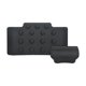 thumbnail image 1 of Respaldo para maletero de motocicleta, suave, negro, accesorio universal a prueba de golpes Estilo C, 1 of 8