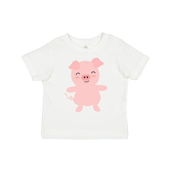 Inktastic Cute Pig Boys or Girls Toddler T-Shirt