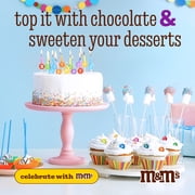 M&MS World Pink Milk Chocolate Candy 2lb Bag for Celebrations and Party Favors