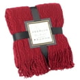 thumbnail image 2 of Decorative Throw Blanket - 50x60in Soft Knit with Delightful Fringe Edges for a Sophisticated and Cozy Touch to Your, 2 of 9