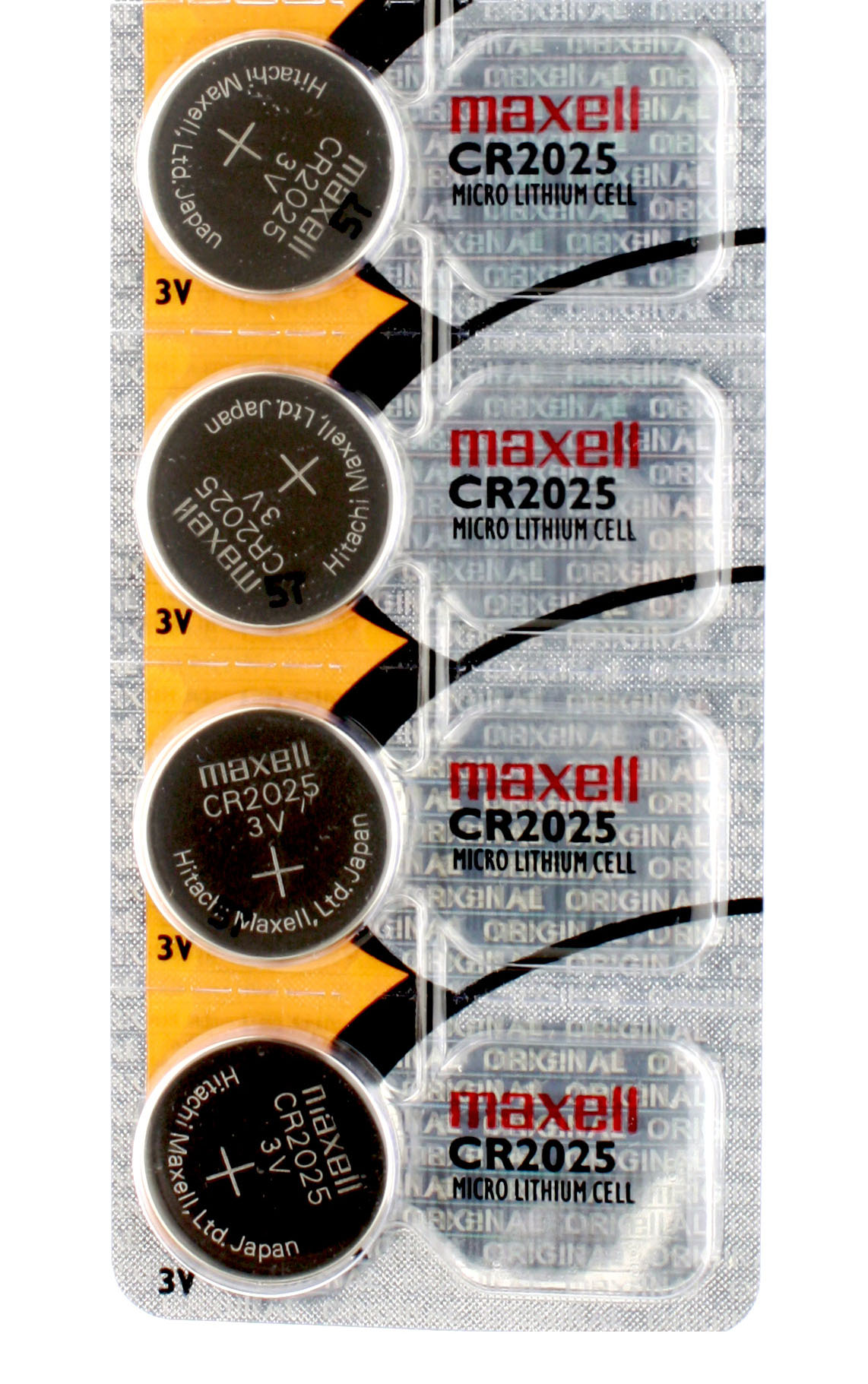 4 x Maxell CR2025 Batteries, Lithium Battery 2025  Walmart Canada