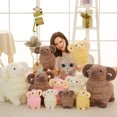 thumbnail image 5 of Juguetes de peluche Kawaii Alpacasso, Animal de peluche suave, muñeco de oveja, cama, sofá, almohada para dormir, regalos de cumpleaños, 25-55cm, 5 of 5