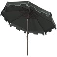 thumbnail image 4 of Safavieh Collection Extérieure Zimmerman Parasol de Marché à Manivelle avec Rabat, 4 of 4