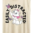 thumbnail image 3 of Disney - The Aristocats - Easily Distracted - Women's Short Sleeve Graphic T-Shirt, 3 of 5