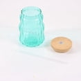 thumbnail image 5 of 18 fl oz Mainstays Glass Ribbed Green Sipper, 5 of 5