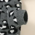 thumbnail image 5 of Dogs Sweater Knitted Fall Pet Pullover Fashion Leopard Print Cats Clothes Bulldog Chihuahua Winter Hooded Dress Warm Long Sleeve, 5 of 6