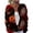 Deep Red, variant on Halloween Cardigan Sweaters for Women Knit Ghost Pumpkin Blood Print Button Down Casual Cardigan Spooky Printed Holiday Party Coat Tops Black 3XL