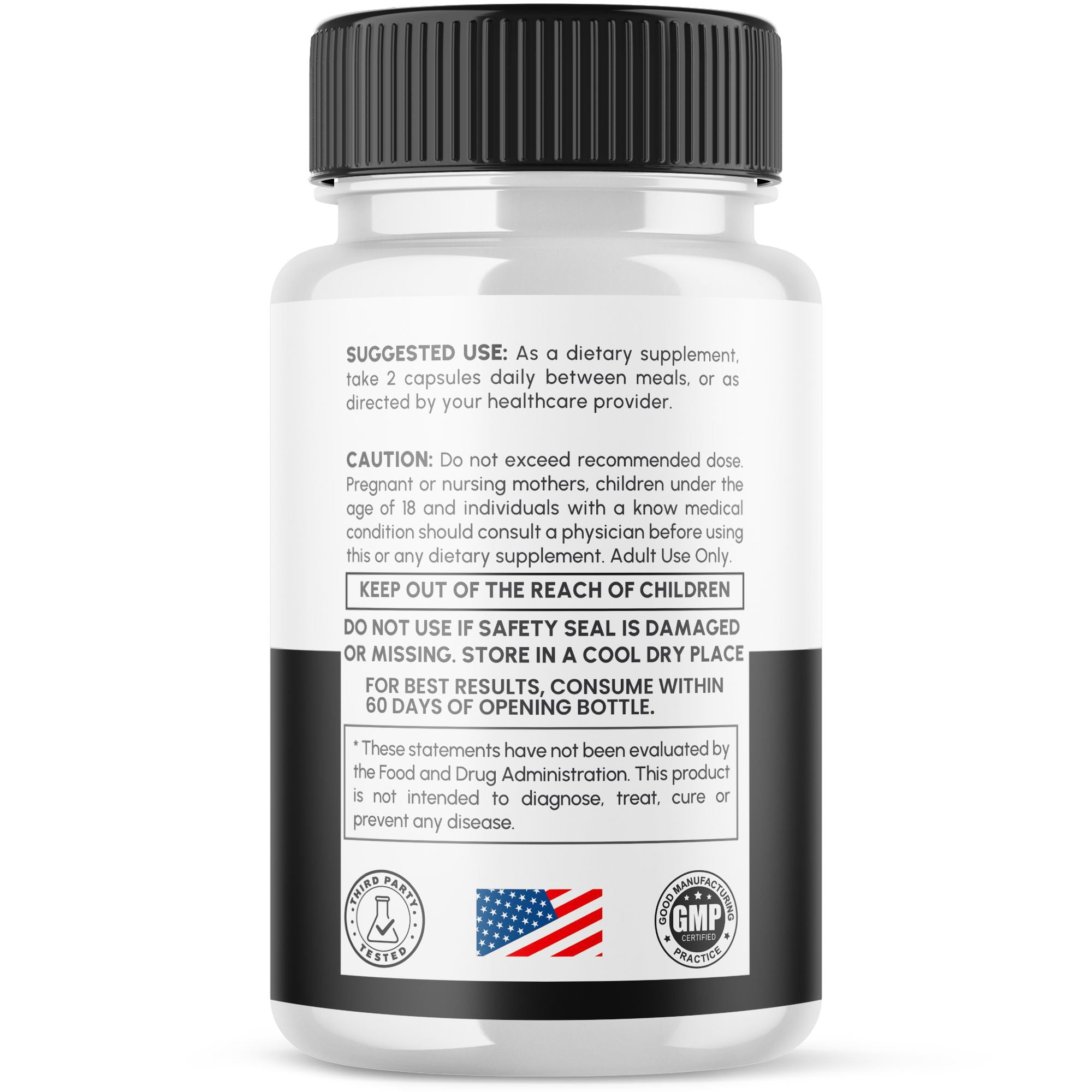 Horse Gelatin Advanced Formula Natural Supplement Pills for Max Strength HorseGelatin Vitamins Taken Daily 1 Month Supply 60 Capsules
