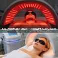 thumbnail image 5 of FYJUCPA Protective Goggles for Tanning, Sun Tanning Bed Goggles Protective Eyewear for Eye Protection, for Red Light Home Beauty and Sunbathing Use, Include Case and Cloth, 5 of 11