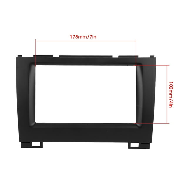 Dash Bezel,Car Radio Stereo Frame Radio Installation Car Stereo Frame Seamless Integration
