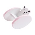 thumbnail image 4 of Miniature Wood Rocking Chair Mini Cartoon Rocking Chair Adornment for Mini House, 4 of 8