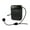 Black-wired, variant on Wired Megaphone Recording Voice Amplifier Teacher Microphone Speaker Support Bluet-ooth TF Card U Disk AUX Connection ,Easy to Operate