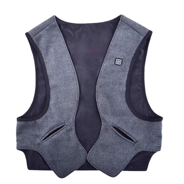 Guardurnaity Camping senderismo viajar mujeres hombres chaleco de calefacción 3 modos ajustable algodón chaqueta de calentamiento otoño cuerpo calentador Camisetas SG Guardurnaity AP013475-04