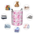 thumbnail image 4 of Balery Sunflower Rabbit Cesta de ropa redonda con asas, impermeable, independiente, para ropa, juguetes, dormitorio y familia-Medium, 4 of 6