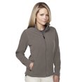 thumbnail image 1 of Tri-Mountain Bellevue 7815 Polyester Brushed Back Fleece Jacket, Medium, British Tan/Black, 1 of 2