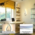 thumbnail image 2 of Vuszr Modern Wall Sconce Cool White LED Acrylic Shade Indoor Lighting, 2 of 5
