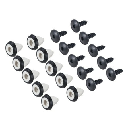 

100Pcs Car Mudguard Screws Bumper Skirt Torx Screws Clips for Golf 6 Magotan