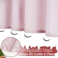 thumbnail image 5 of Christmas Shower Curtain Winter Snowflake Shower Curtains with 12 Hooks Pink Xmas Holiday Shower Curtains for Bathroom Waterproof Fabric Shower Curtain, 5 of 6