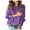 Purple, variant on Clearance under 10.00 LYXSSBYX Womens Fall Tops Long Sleeves Hot Sale Clearance Women's Turtleneck Knitted Jumper Sweater Long Sleeve Elegant Casual Tops