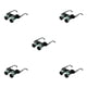 thumbnail image 3 of Soidarity Gafas binoculares de pesca telescopio 10x lupa magnificada de alta definición para conciertos teatro TV adultos niños Type2 Type2 NO2, 3 of 6