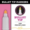 thumbnail image 4 of Tulip Opaque Fabric Markers 6/Pkg-Primary, 4 of 5