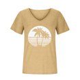 thumbnail image 4 of Birdeem T-Shirt Sans Manches à Col en V Imprimé Mode Décontractée pour Femmes, 4 of 9