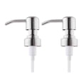 thumbnail image 1 of 2 piezas de jabón Dispensador de tapas de acero inoxidable a prueba de óxido Loción Dispensador de accesorios de baño, 1 of 7