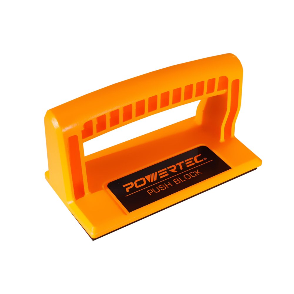 POWERTEC 71339 Deluxe Push Block Ergonomic Handle with Max Grip