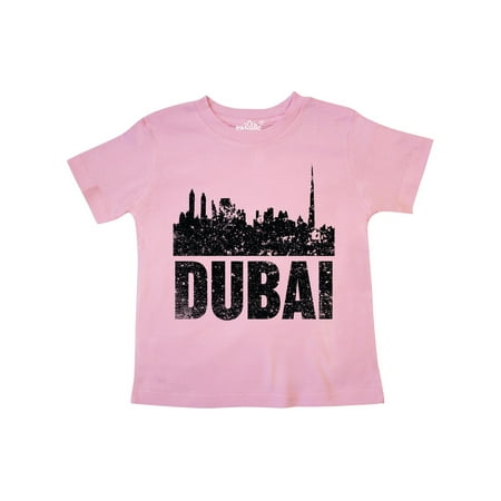 

Inktastic Dubai City Skyline with Grunge Gift Toddler Boy or Toddler Girl T-Shirt