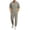 Khaki, variant on gbyLJF Men's 2 Piece Outfit Textured Collared Shirt and Jogger Pants Set Casual Short Sleeve Tracksuit with Pockets