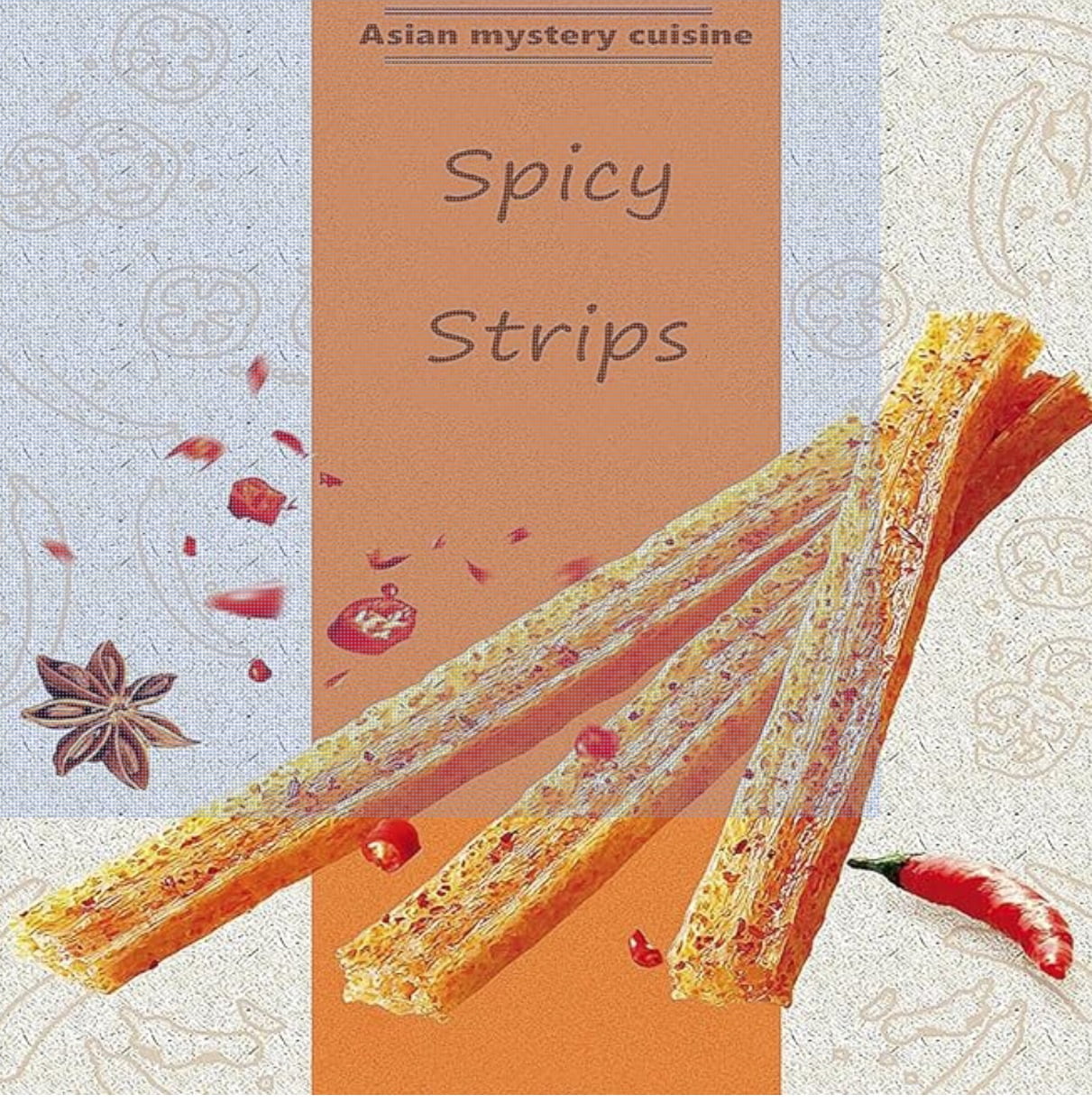 (5 Pack) Weilong Latiao Spicy Gluten Strips