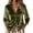 Army Green, variant on Womens T Shirts Velvet Long Sleeve Button Down Elegant V Neck Ladies Blouse,Silver,L