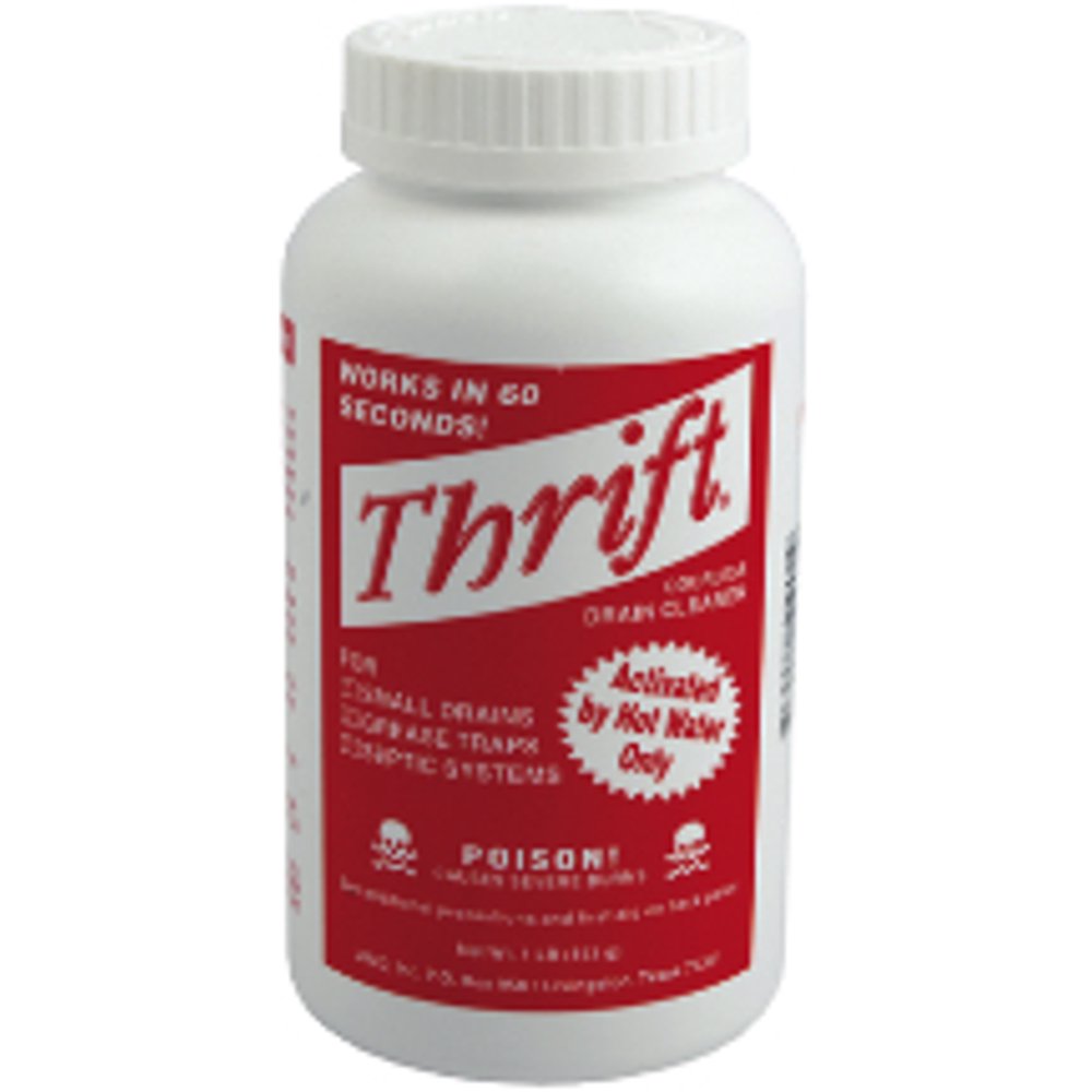 THRIFT DRAIN CLEANER GRANULAR1LB