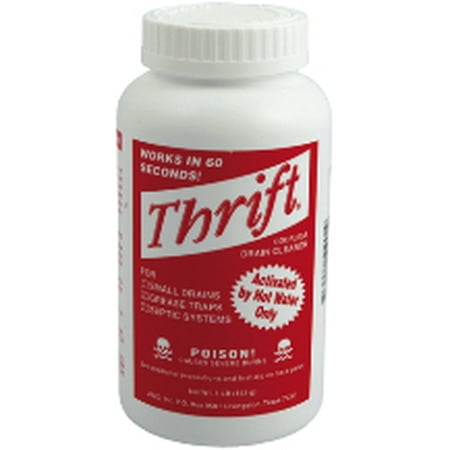THRIFT DRAIN CLEANER GRANULAR-1LB