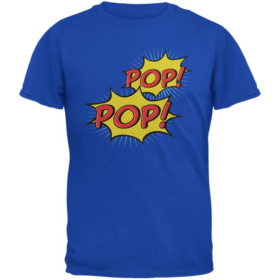 Old Glory Mens POP! POP! Short Sleeve Graphic T Shirt