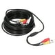 thumbnail image 5 of Cable para cámara de Seguridad, Cable de Cámara de Seguridad Portátil 3 en 1 Cable de extensión de Cámara de Respaldo Con Peso Ligero Para de Vigilancia DVR, 5 of 7
