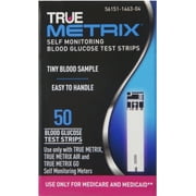 True Metrix Blood Glucose Test Strips 50 ea
