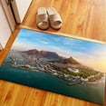 thumbnail image 6 of Stair Rugs, Landscape Rugs, Small Rugs, Table Mountain National Park Rug, Colorful Rug, Cityscape Rug, South Africa Rug, Dining Room Rugs, 1.7'x2.3' - 50x70 cm, 6 of 8