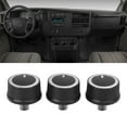 thumbnail image 3 of 84793085, Stable Performance Air Conditioner Control Knob Easy Installation Black OEM Standard  for Car, 3 of 7