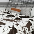 thumbnail image 3 of Cow Print Blanket Baby Girls Boys Blankets and Throws Plush Flannel Fleece Throw Blanket Soft Warm Cow Throw Blankets for Sofa Couch Bedroom Living Room Camping Travel Baby Size 40" x 50", 3 of 6
