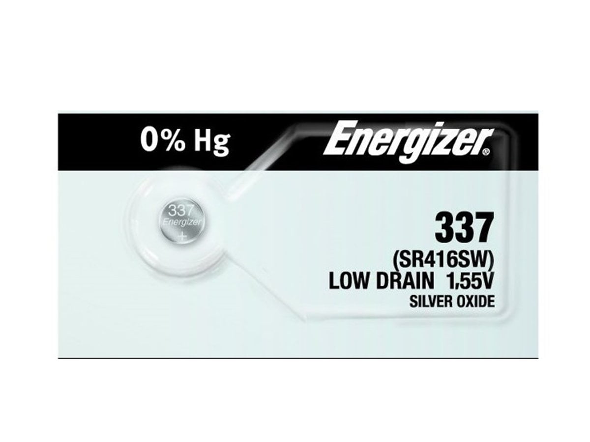 Energizer ENERGIZER-337TZ 8.3mAh Silver Oxide Watch Battery