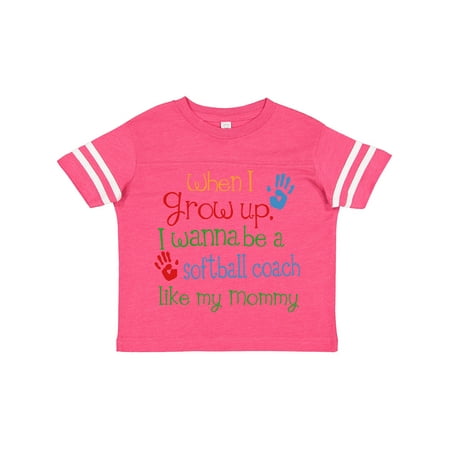 

Inktastic Softball Coach Like Mommy Gift Toddler Boy or Toddler Girl T-Shirt